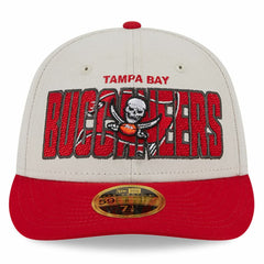 Tampa Bay Buccaneers New Era 2023 NFL Draft Low Profile 59FIFTY Fitted Hat Stone/Red | NFL