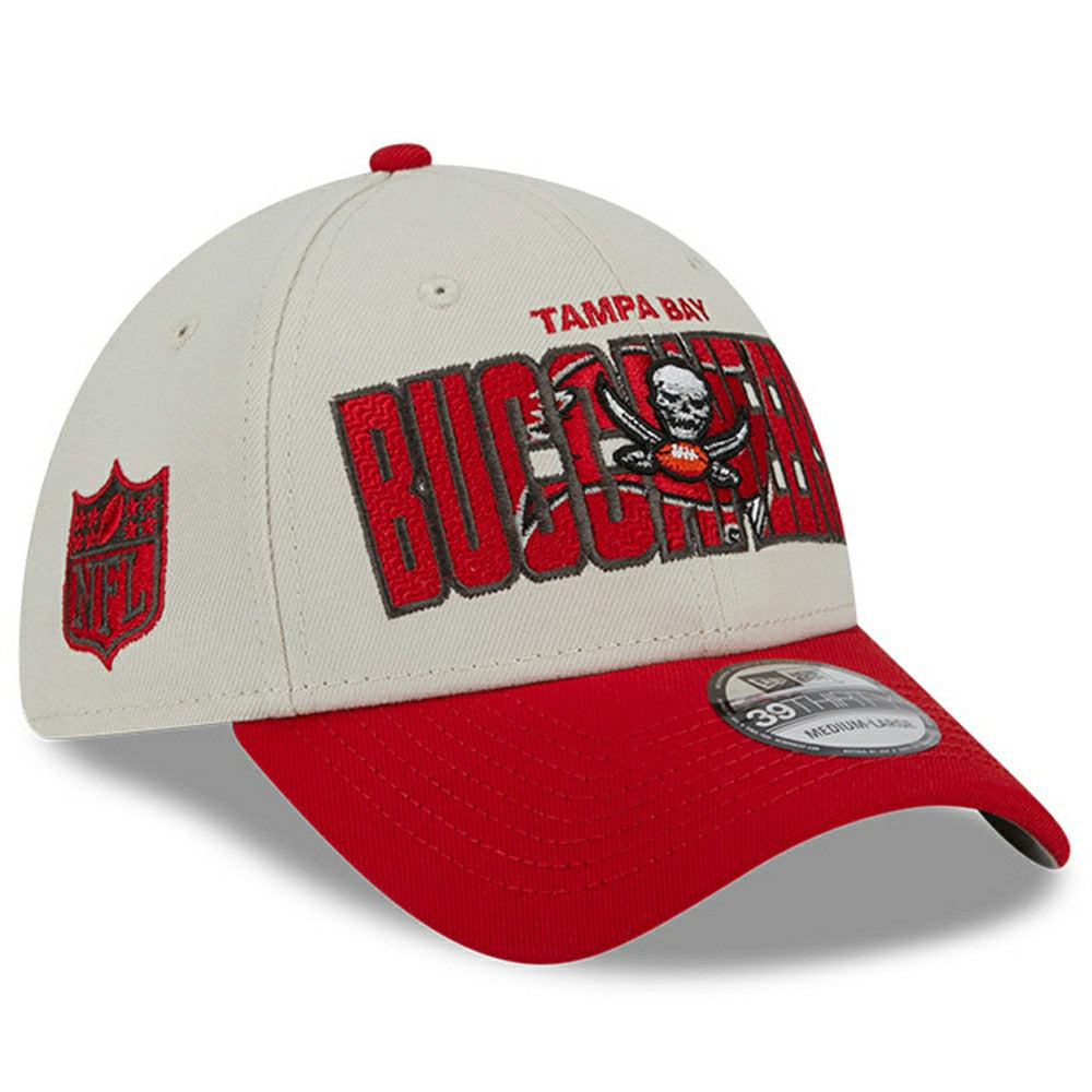 Tampa Bay Buccaneers New Era 2023 NFL Draft 39THIRTY Flex Hat Stone/Red | NFL
