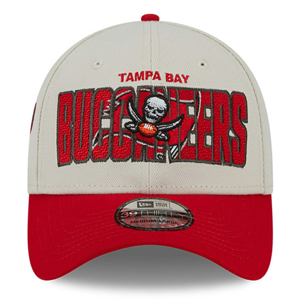Tampa Bay Buccaneers New Era 2023 NFL Draft 39THIRTY Flex Hat Stone/Red | NFL