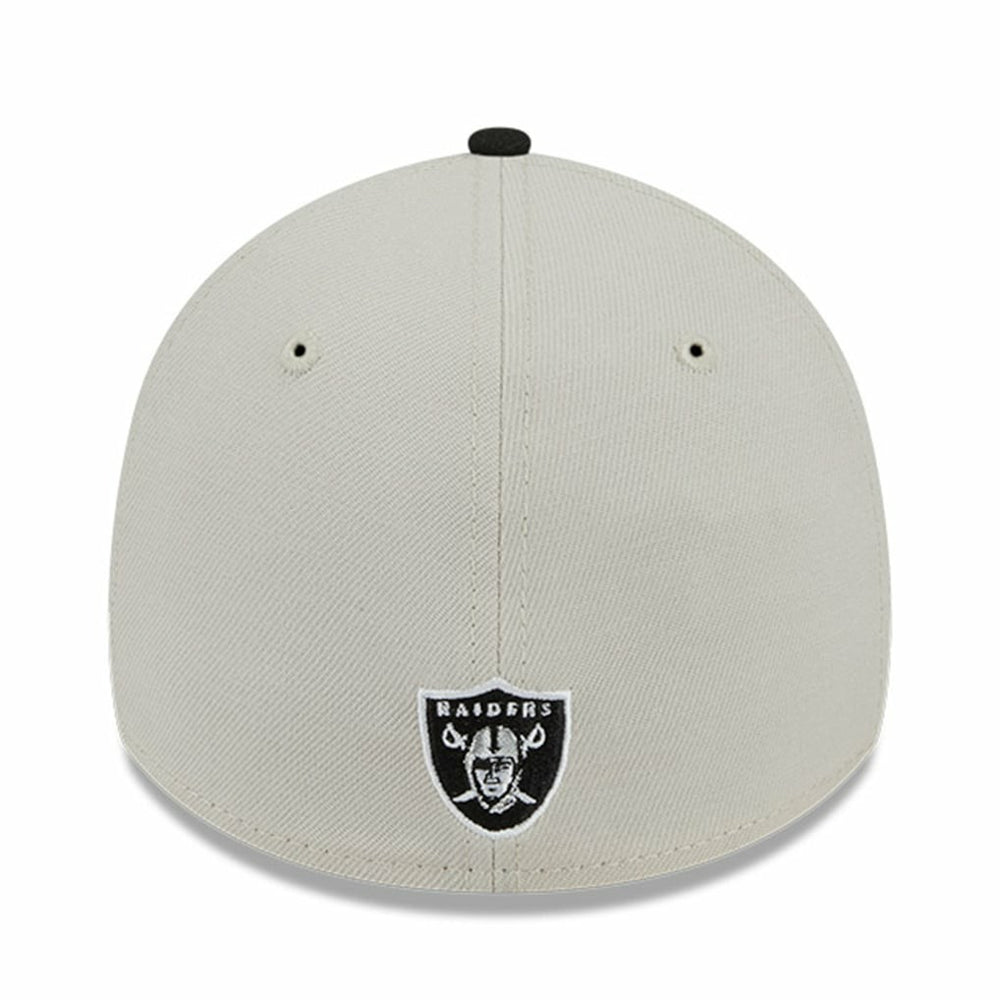 Las Vegas Raiders New Era 2023 NFL Draft 39THIRTY Flex Hat Stone/Black | NFL