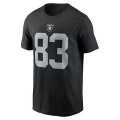 Darren Waller Las Vegas Raiders Player Name & Number T-Shirt Black | Nike for Sale