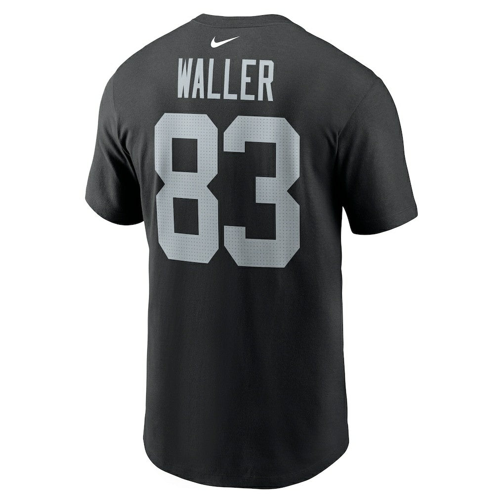 Darren Waller Las Vegas Raiders Player Name & Number T-Shirt Black | Nike for Sale
