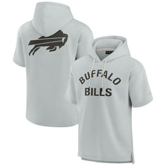 Buffalo Bills Unisex Elements Super Soft Fleece Short Sleeve Pullover Hoodie Gray | Fanatics