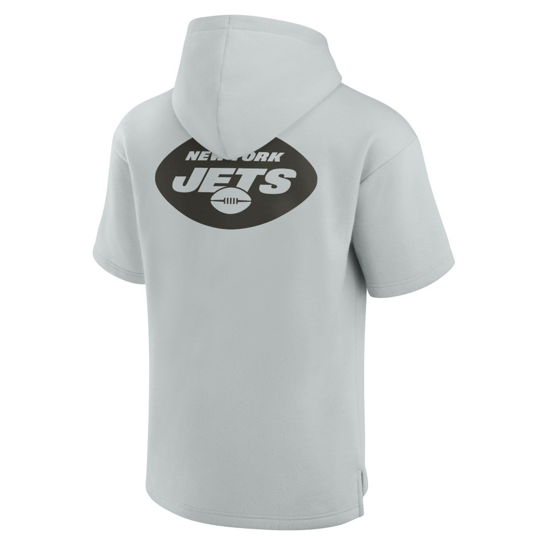 New York Jets Unisex Elements Super Soft Fleece Short Sleeve Pullover Hoodie Gray | Fanatics