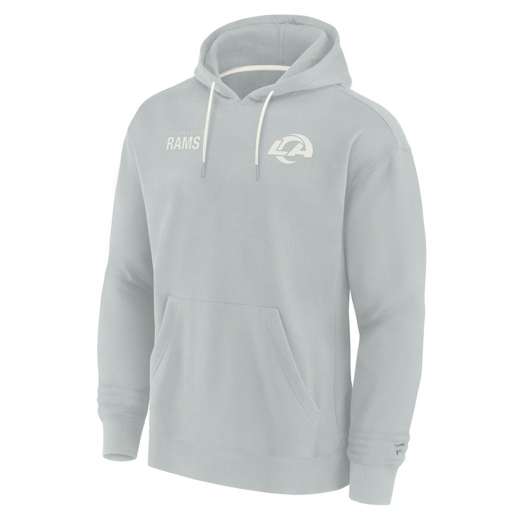 Los Angeles Rams Unisex Elements Super Soft Fleece Pullover Hoodie Gray | Fanatics