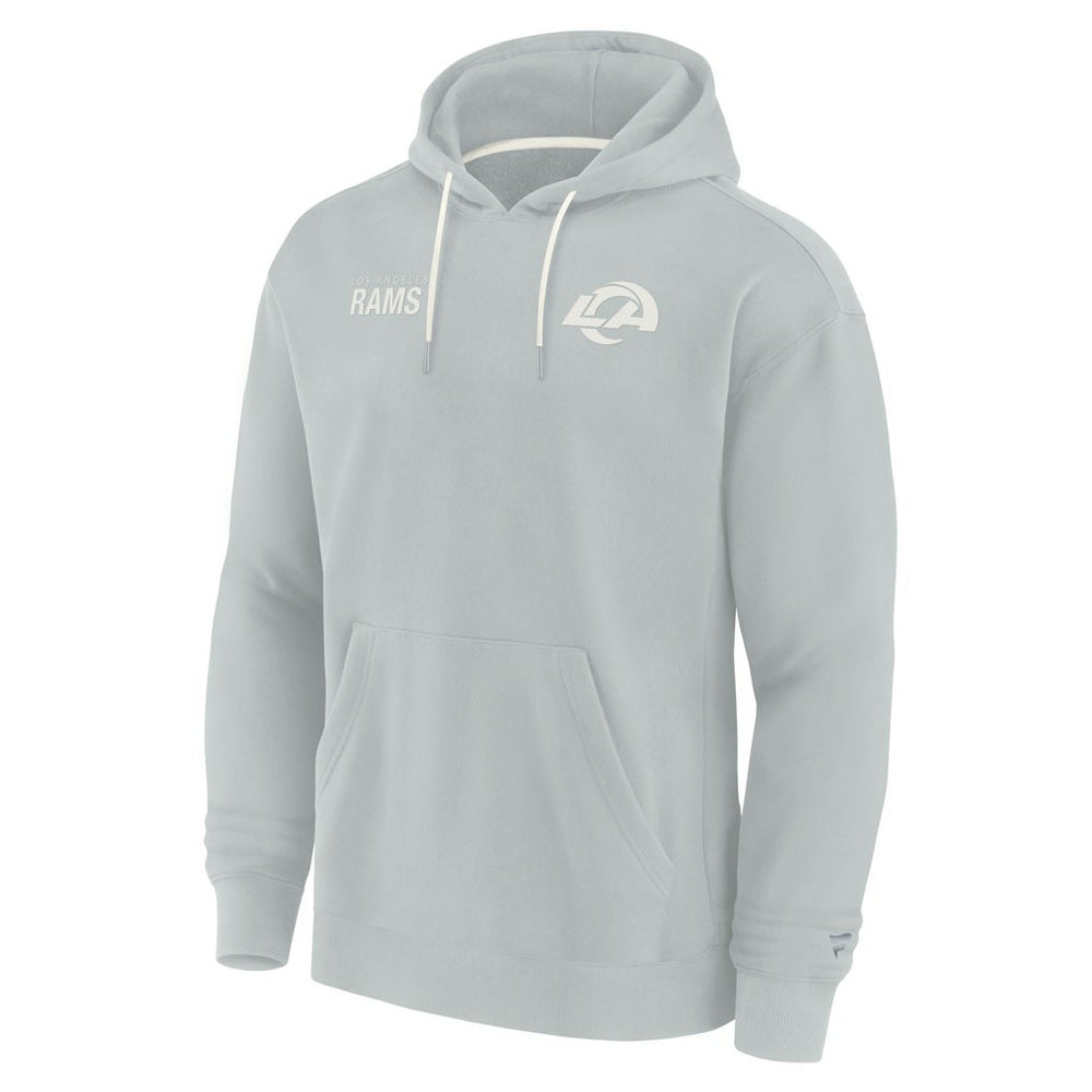 Los Angeles Rams Unisex Elements Super Soft Fleece Pullover Hoodie Gray | Fanatics