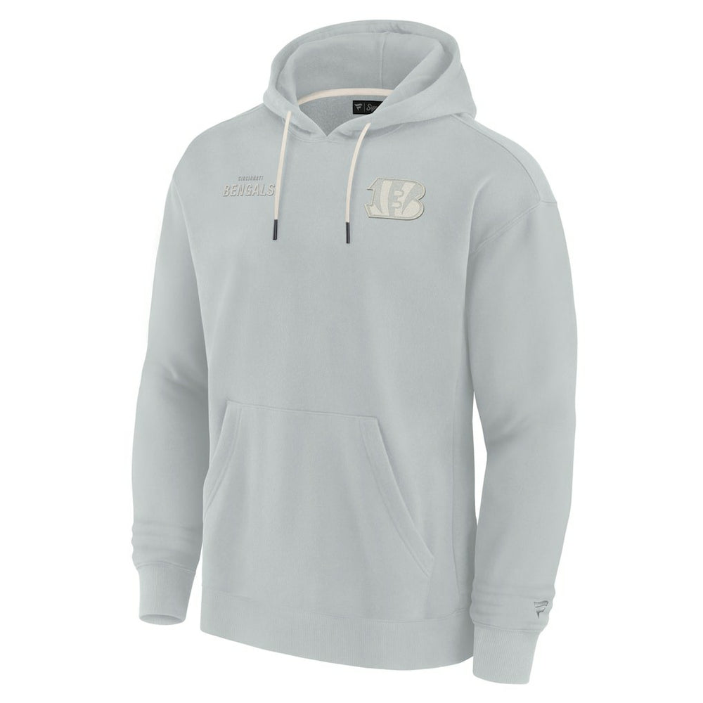 Cincinnati Bengals Unisex Elements Super Soft Fleece Pullover Hoodie Gray | Fanatics