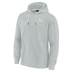 Cincinnati Bengals Unisex Elements Super Soft Fleece Pullover Hoodie Gray | Fanatics
