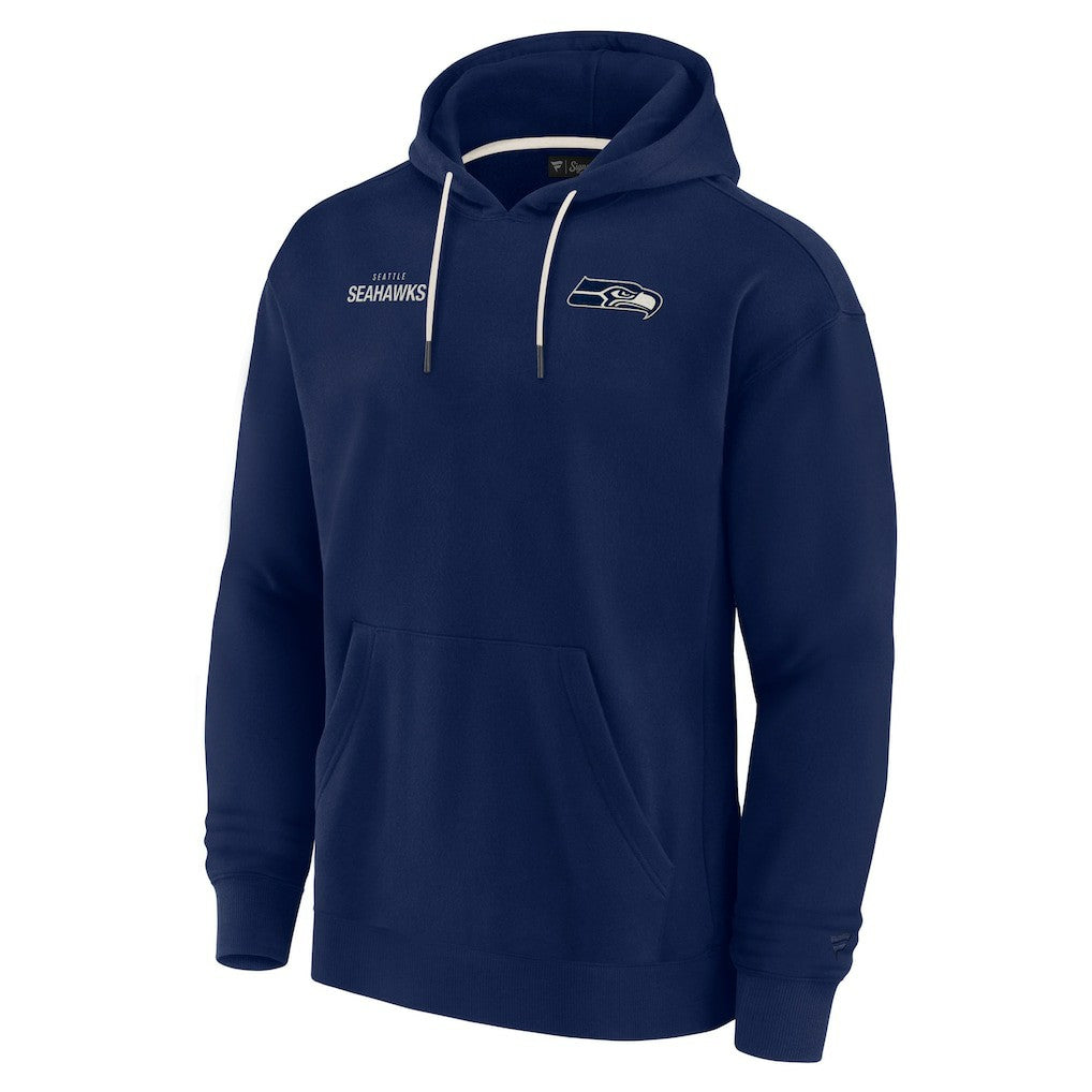 Seattle Seahawks Unisex Elements Super Soft Fleece Pullover Hoodie College Navy | Fanatics