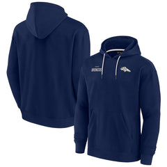 Denver Broncos Unisex Elements Super Soft Fleece Pullover Hoodie Navy | Fanatics