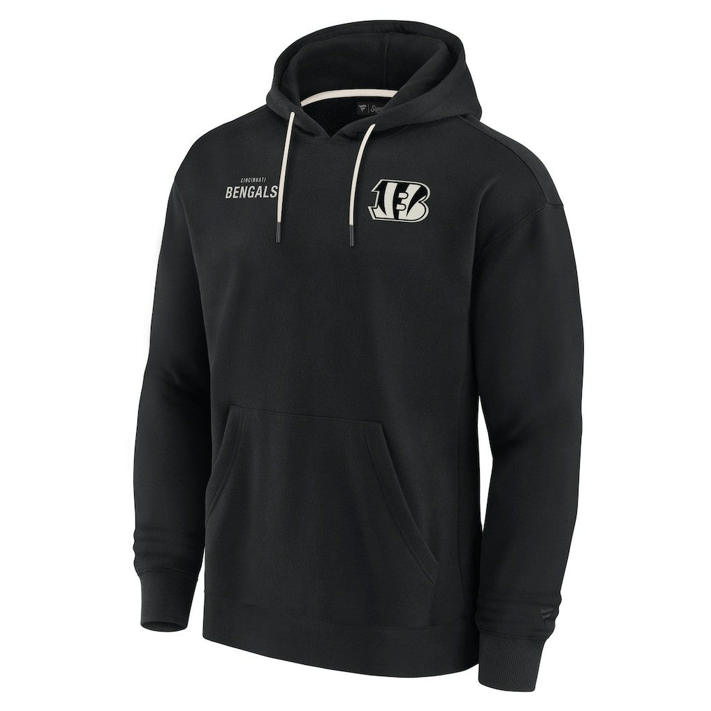 Cincinnati Bengals Unisex Elements Super Soft Fleece Pullover Hoodie Black | Fanatics