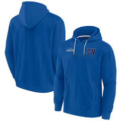 New York Giants Unisex Elements Super Soft Fleece Pullover Hoodie Royal | Fanatics