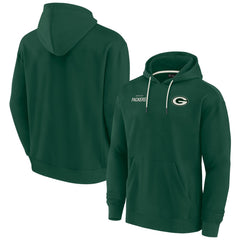 Green Bay Packers Unisex Elements Super Soft Fleece Pullover Hoodie Green | Fanatics