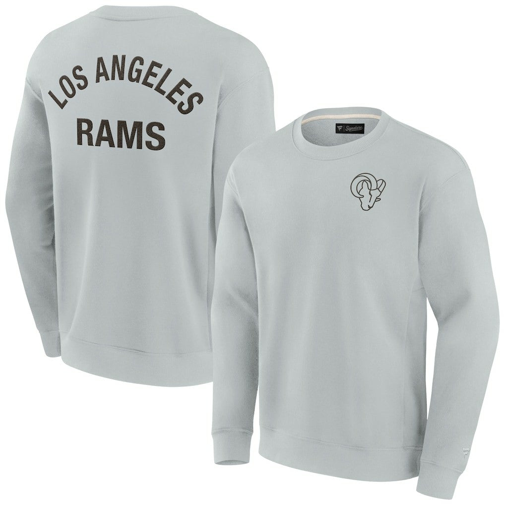 Los Angeles Rams Unisex Elements Super Soft Pullover Sweatshirt Gray | Fanatics