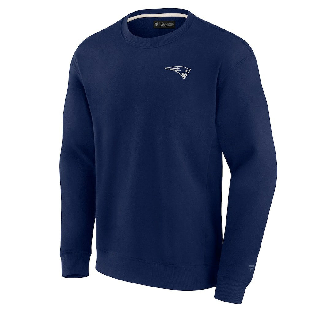 New England Patriots Unisex Elements Super Soft Pullover Sweatshirt Navy | Fanatics