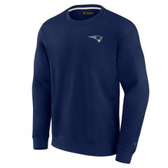 New England Patriots Unisex Elements Super Soft Pullover Sweatshirt Navy | Fanatics