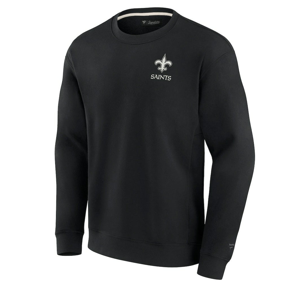 New Orleans Saints Unisex Elements Super Soft Pullover Sweatshirt Black | Fanatics