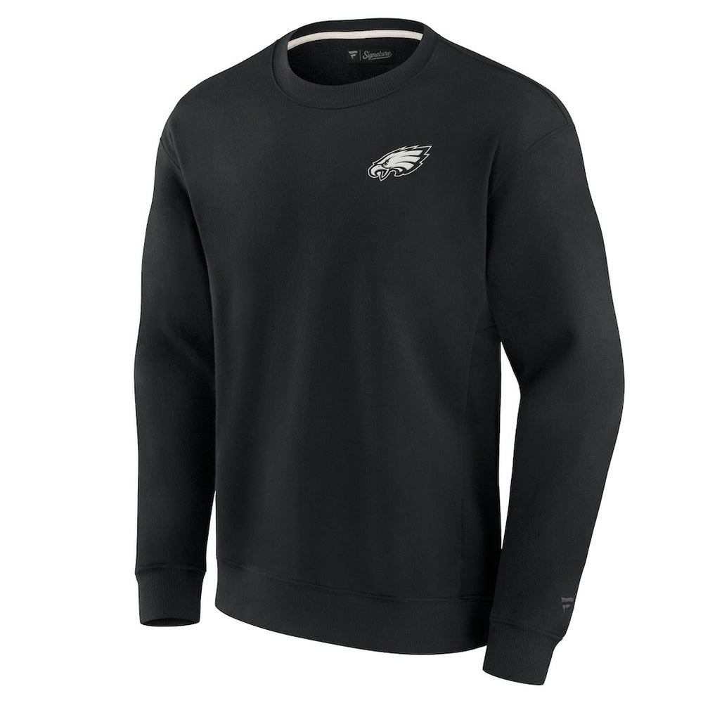Philadelphia Eagles Unisex Elements Super Soft Pullover Sweatshirt Black | Fanatics