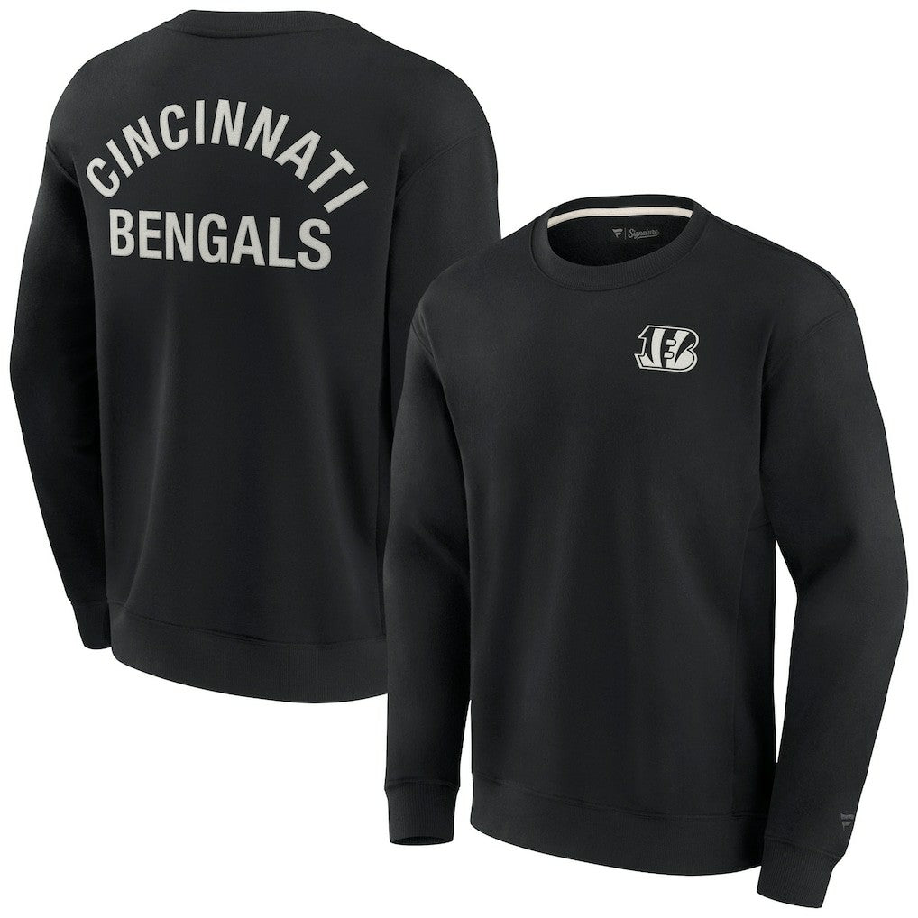 Cincinnati Bengals Unisex Elements Super Soft Pullover Sweatshirt Black | Fanatics