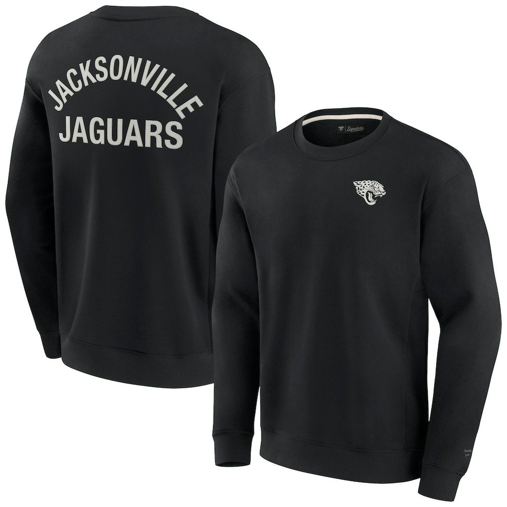 Jacksonville Jaguars Unisex Elements Super Soft Pullover Sweatshirt Black | Fanatics