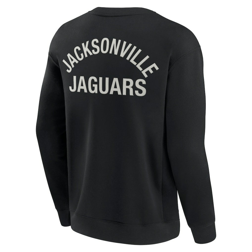 Jacksonville Jaguars Unisex Elements Super Soft Pullover Sweatshirt Black | Fanatics
