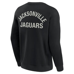 Jacksonville Jaguars Unisex Elements Super Soft Pullover Sweatshirt Black | Fanatics
