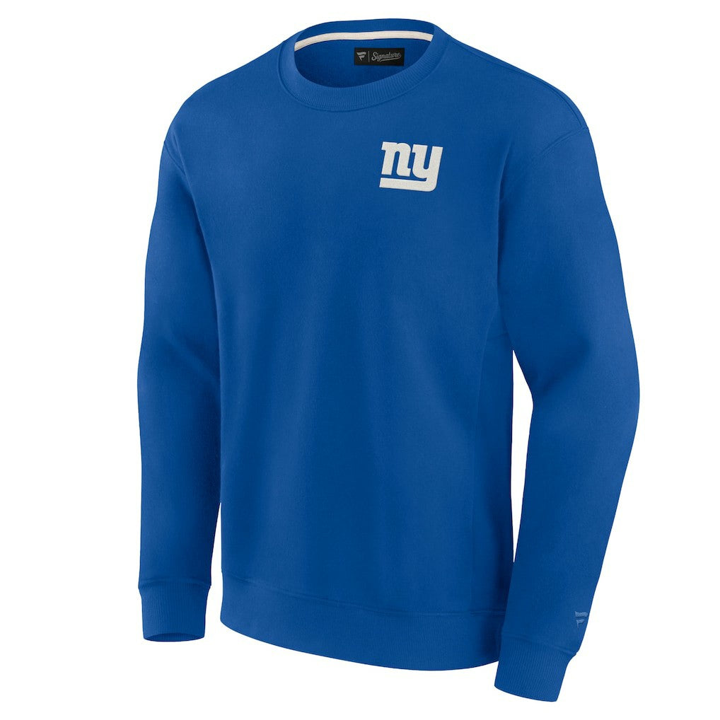 New York Giants Unisex Elements Super Soft Pullover Sweatshirt Royal | Fanatics