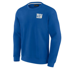 New York Giants Unisex Elements Super Soft Pullover Sweatshirt Royal | Fanatics