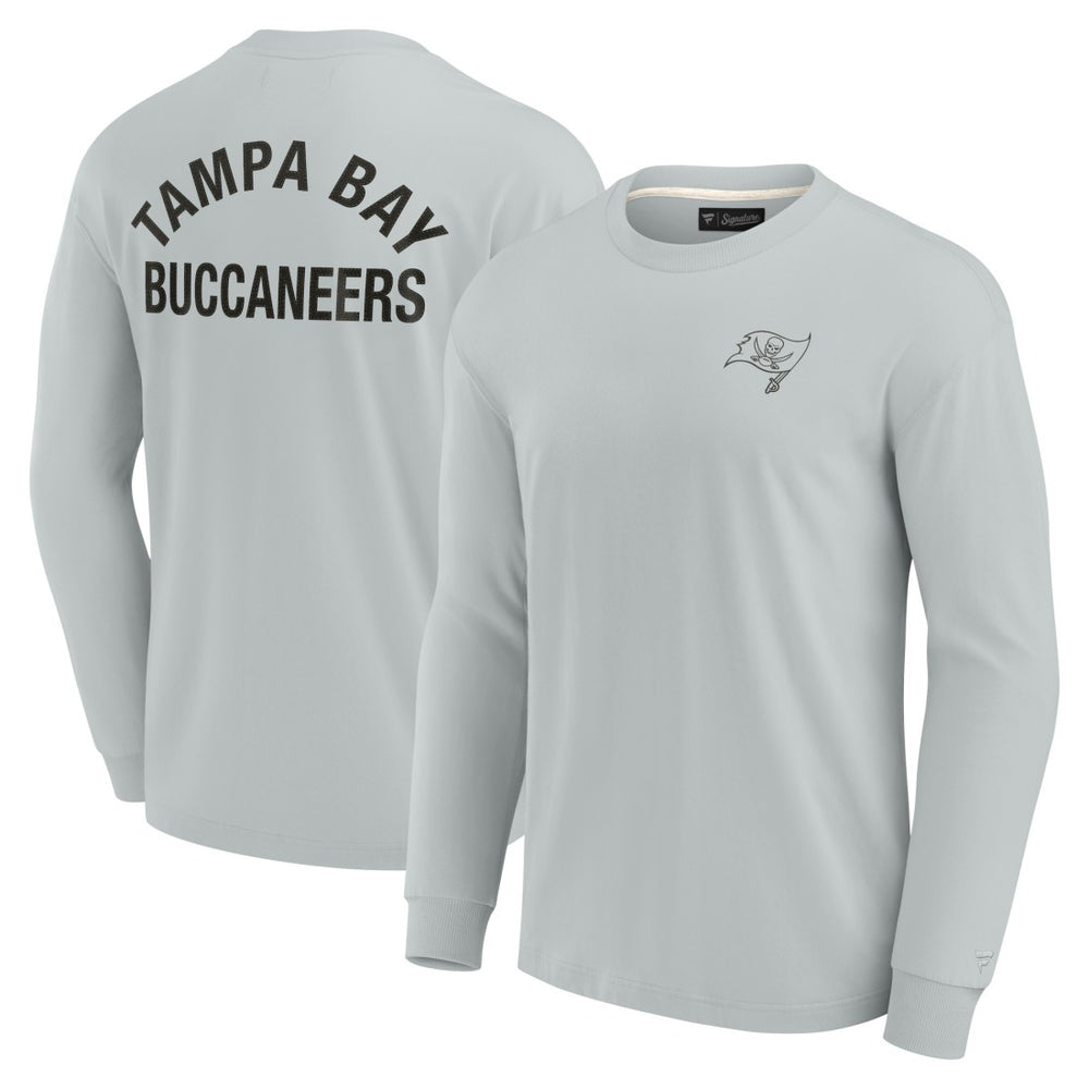 Tampa Bay Buccaneers Unisex Elements Super Soft Long Sleeve T-Shirt Gray | Fanatics