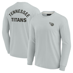 Tennessee Titans Unisex Elements Super Soft Long Sleeve T-Shirt Gray | Fanatics