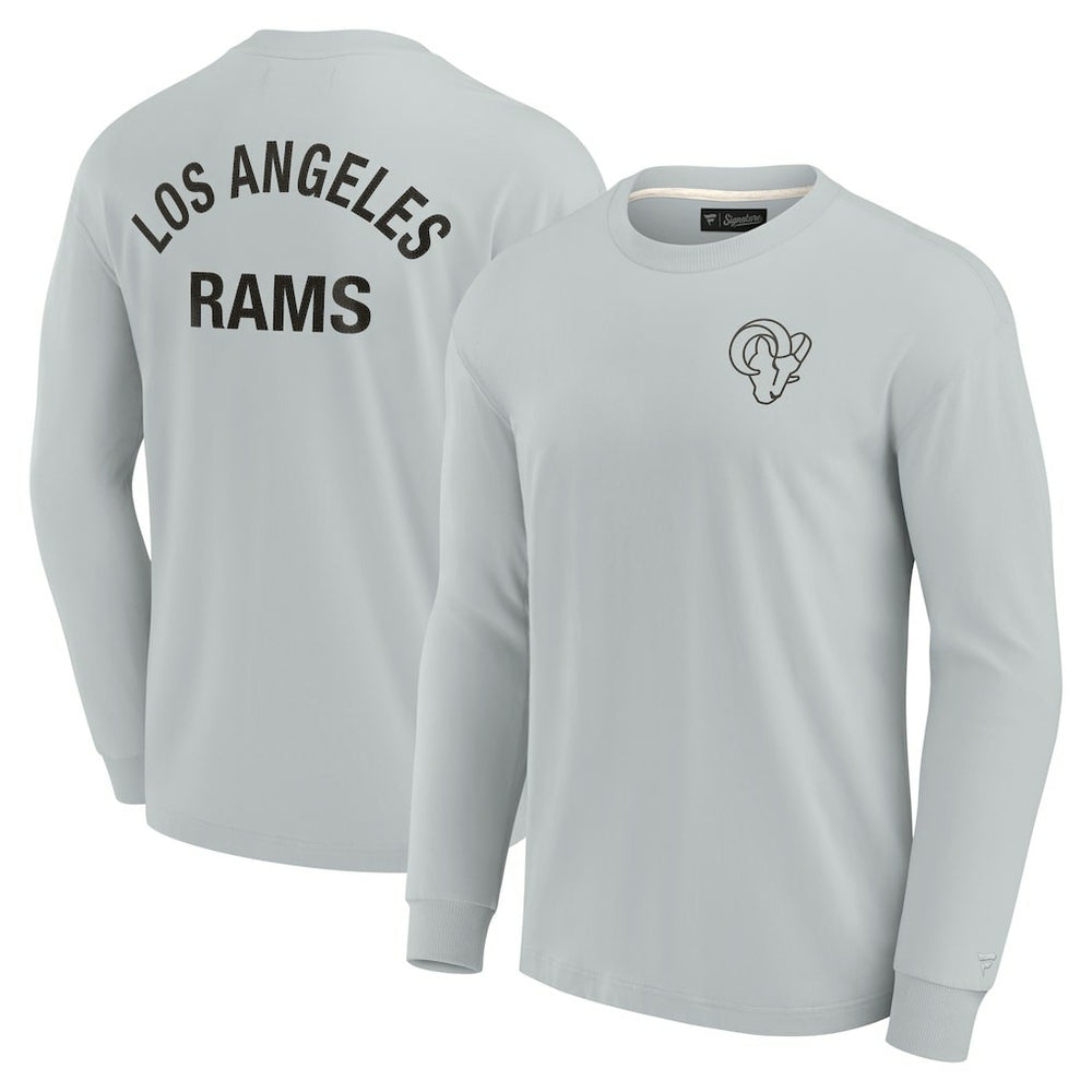 Los Angeles Rams Unisex Elements Super Soft Long Sleeve T-Shirt Gray | Fanatics