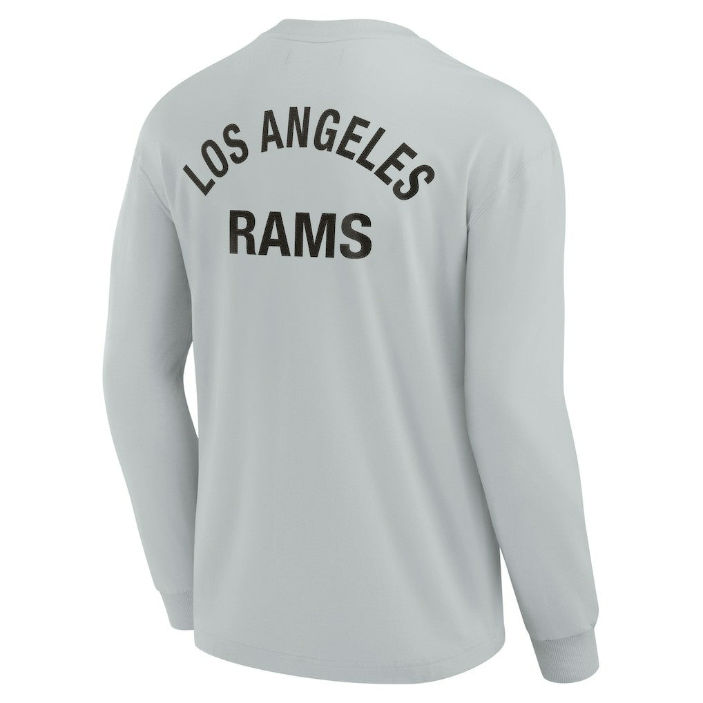 Los Angeles Rams Unisex Elements Super Soft Long Sleeve T-Shirt Gray | Fanatics