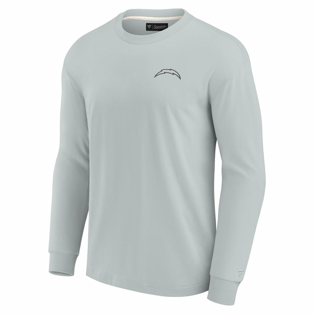 Los Angeles Chargers Unisex Elements Super Soft Long Sleeve T-Shirt Gray | Fanatics