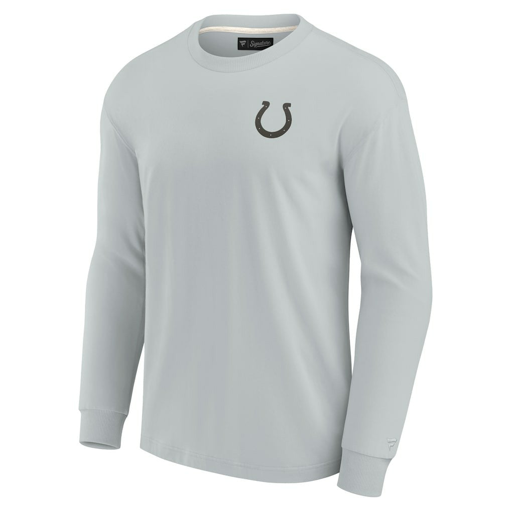Indianapolis Colts Unisex Elements Super Soft Long Sleeve T-Shirt Gray | Fanatics