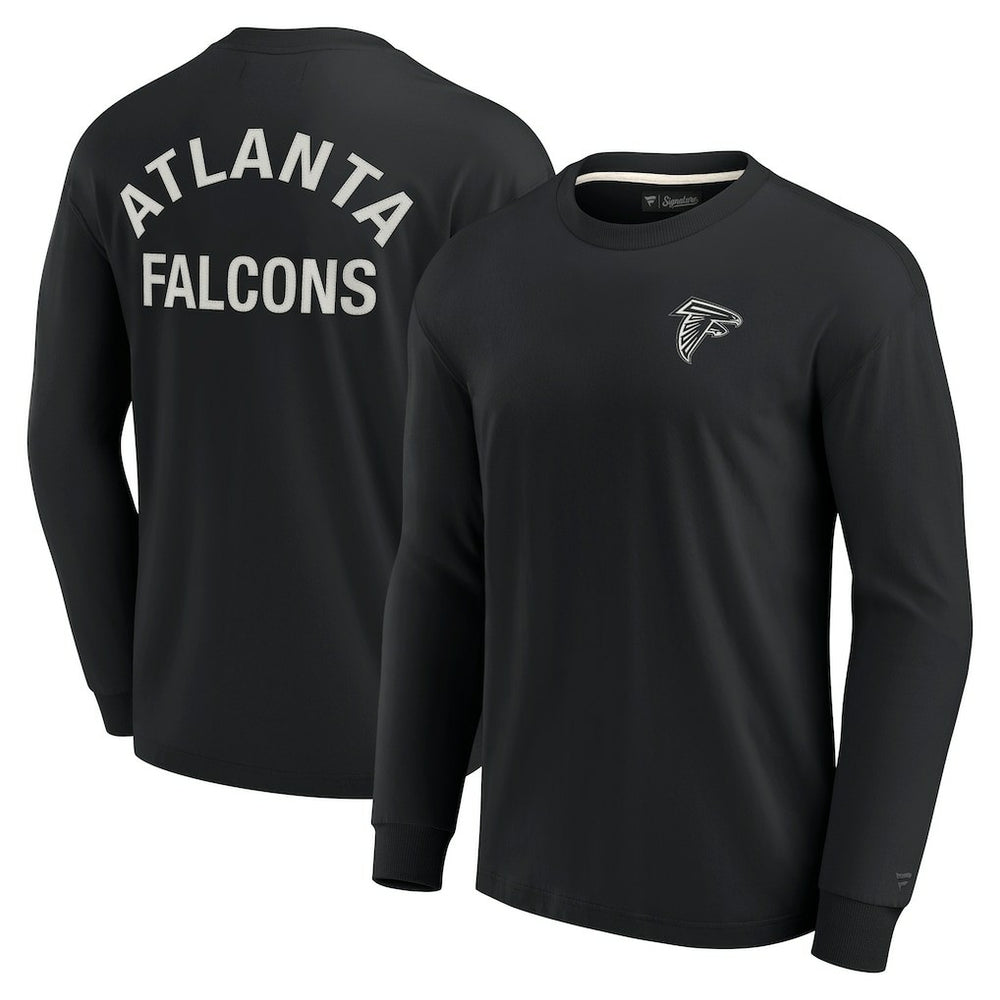 Atlanta Falcons Unisex Elements Super Soft Long Sleeve T-Shirt Black | Fanatics