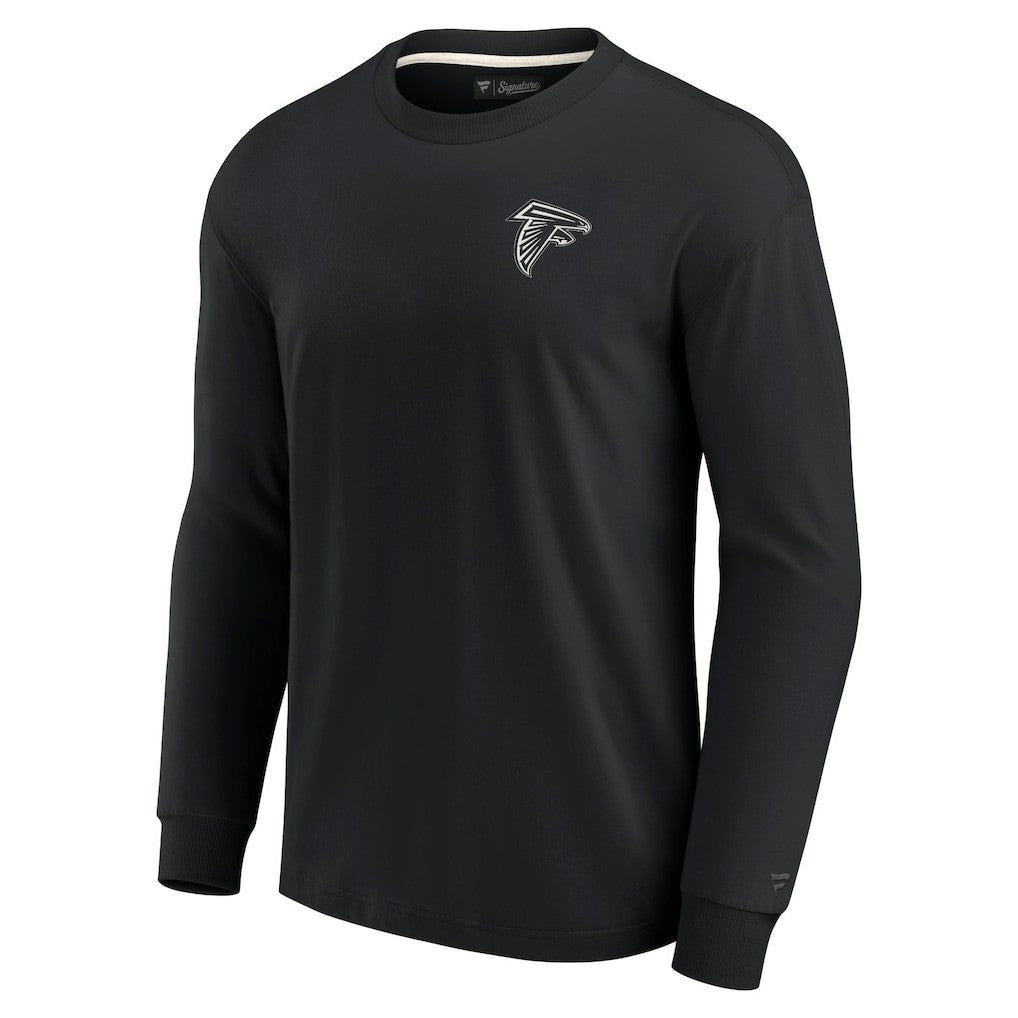 Atlanta Falcons Unisex Elements Super Soft Long Sleeve T-Shirt Black | Fanatics