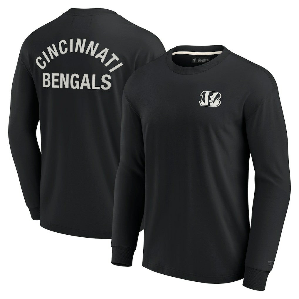 Cincinnati Bengals Unisex Elements Super Soft Long Sleeve T-Shirt Black | Fanatics