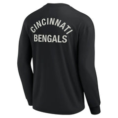 Cincinnati Bengals Unisex Elements Super Soft Long Sleeve T-Shirt Black | Fanatics