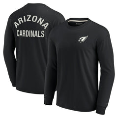Arizona Cardinals Unisex Elements Super Soft Long Sleeve T-Shirt Black | Fanatics
