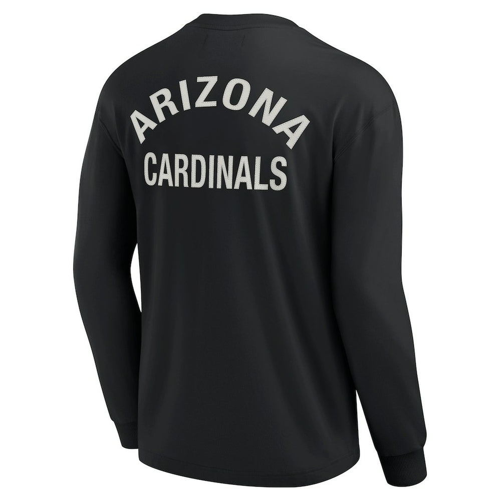 Arizona Cardinals Unisex Elements Super Soft Long Sleeve T-Shirt Black | Fanatics