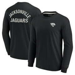 Jacksonville Jaguars Unisex Elements Super Soft Long Sleeve T-Shirt Black | Fanatics