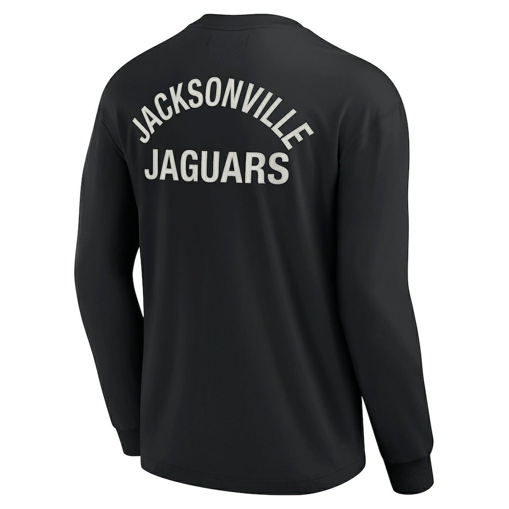 Jacksonville Jaguars Unisex Elements Super Soft Long Sleeve T-Shirt Black | Fanatics