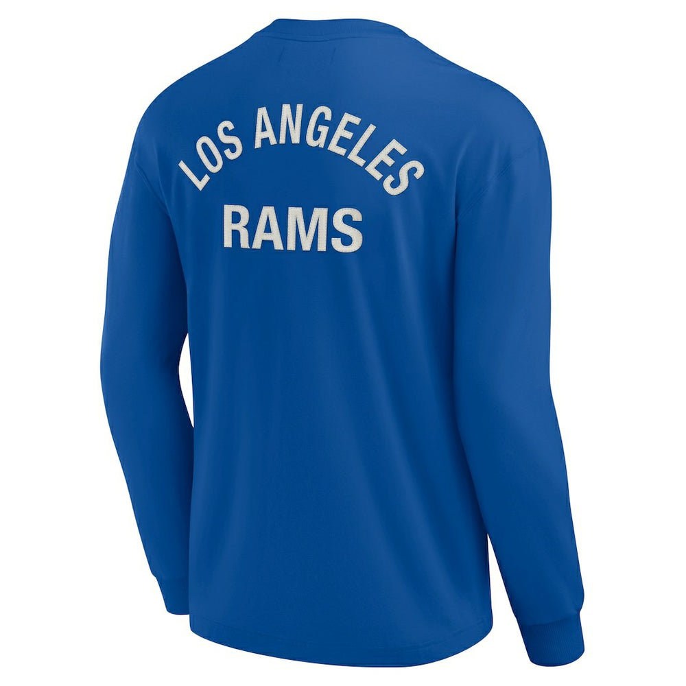 Los Angeles Rams Unisex Elements Super Soft Long Sleeve T-Shirt Royal | Fanatics