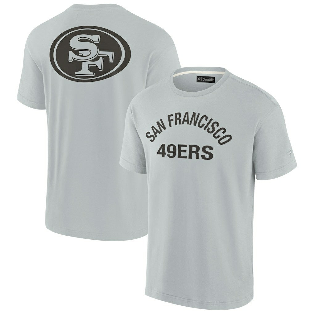San Francisco 49ers Unisex Elements Super Soft Short Sleeve T-Shirt Gray | Fanatics