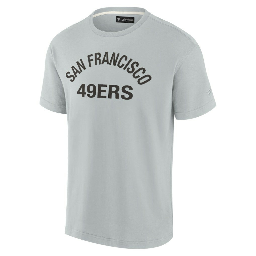 San Francisco 49ers Unisex Elements Super Soft Short Sleeve T-Shirt Gray | Fanatics