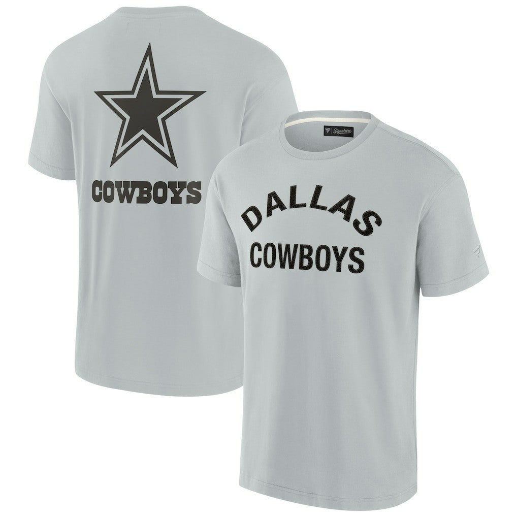Dallas Cowboys Unisex Elements Super Soft Short Sleeve T-Shirt Gray | Fanatics