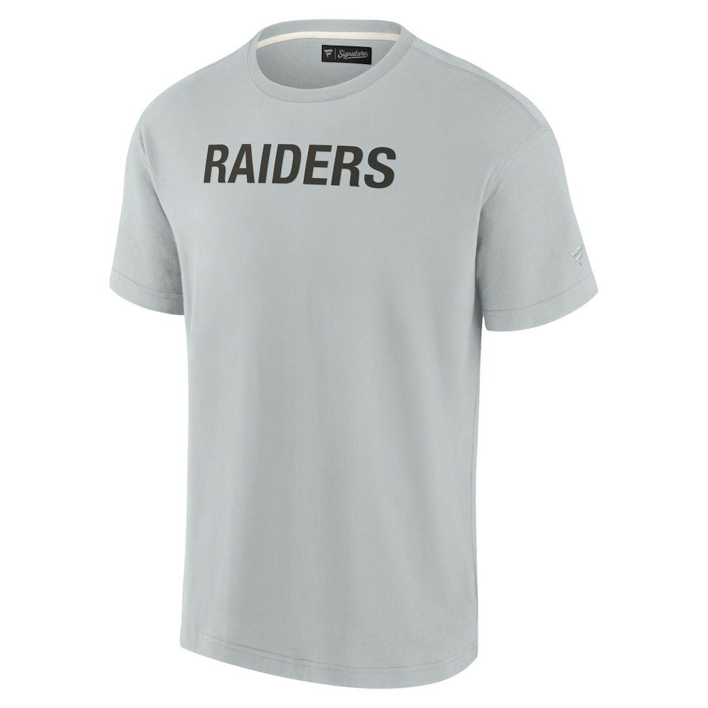 Las Vegas Raiders Unisex Elements Super Soft Short Sleeve T-Shirt Gray | Fanatics