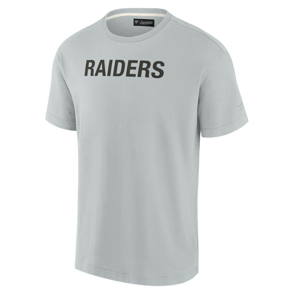 Las Vegas Raiders Unisex Elements Super Soft Short Sleeve T-Shirt Gray | Fanatics
