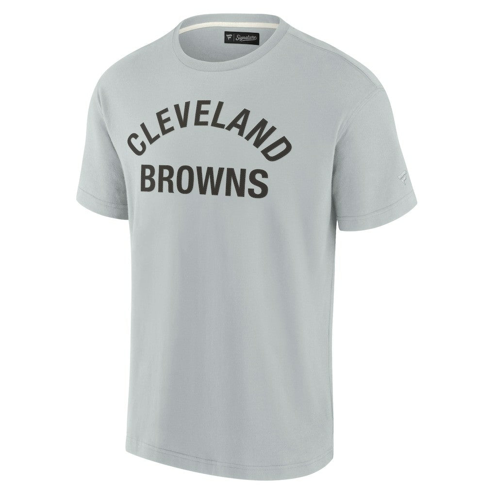 Cleveland Browns Unisex Elements Super Soft Short Sleeve T-Shirt Gray | Fanatics