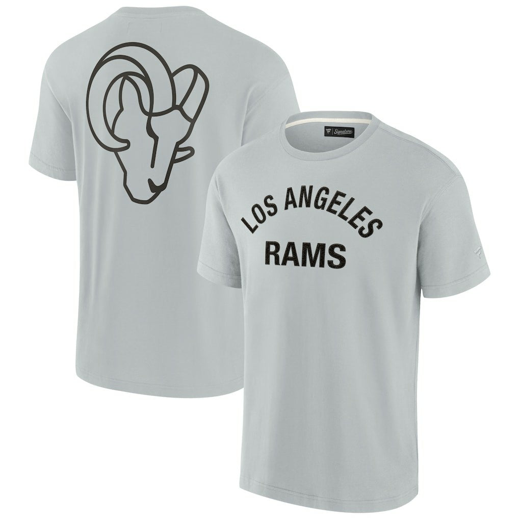 Los Angeles Rams Unisex Elements Super Soft Short Sleeve T-Shirt Gray | Fanatics